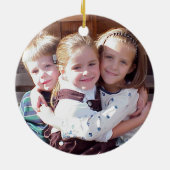 Grappig Virus - We overleefden 2020 met één foto Keramisch Ornament (Achterkant)