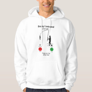 Grappig vis shirt – “Sorry dat ik je oproep gemist