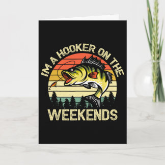 Grappig Vis T-shirt Ik Ben Op De Weekends Byss Vis Kaart