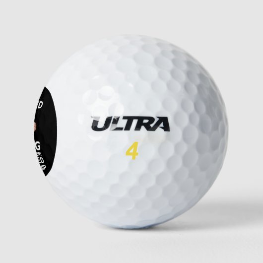 Grappig viscadeau dat ik niet Gevist ben Golfballen (Logo)