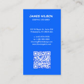 Grappig Visitekaartje: laat ze lachen! Visitekaartje (Achterkant)