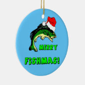 Grappig vissen keramisch ornament (Rechts)