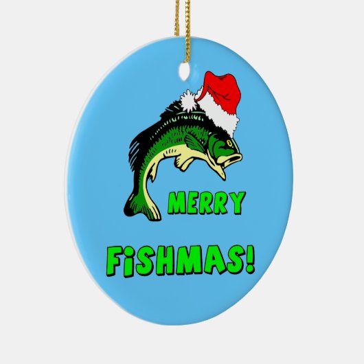 Grappig vissen keramisch ornament (Rechts)