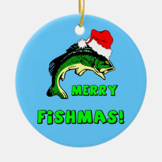 Grappig vissen keramisch ornament