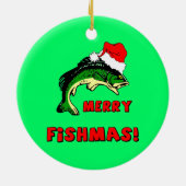 Grappig vissen keramisch ornament (Achterkant)