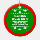 Grappig vissen keramisch ornament (Achterkant)