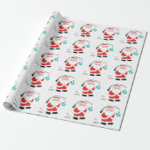 Grappig Vissen Kerstcadeau Inpakpapier (Uitgerold)