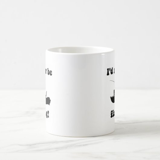 Grappig vissen koffiemok (Center)