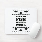 Grappig vissen muismat (Met muis)