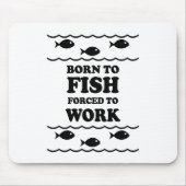 Grappig vissen muismat (Voorkant)