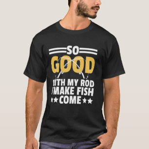 Grappig Vissen Ontwerp Voor Mannen Vrouwen Visser T-shirt