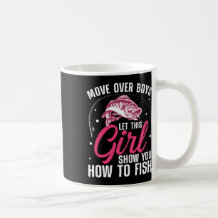Grappig Vissen Ontwerp Voor Meisjes Vrouwen Visser Koffiemok