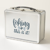 Grappig Vissen Shirt met slogan (Voorkant)