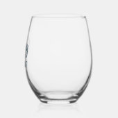 Grappig Vissen Shirt met slogan Wijnglas Zonder Voet (Links)