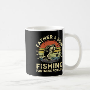 Grappig Vissen-shirt vader zoon bijpassende door v Koffiemok