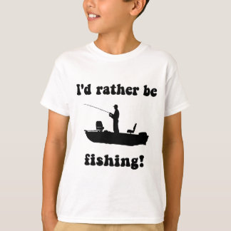 Grappig vissen t-shirt