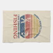 Grappig vissen theedoek (Horizontaal)