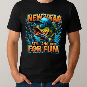 Grappig vissen van Reel Cool Pap T-shirt