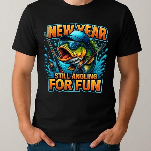 Grappig vissen van Reel Cool Pap T-shirt