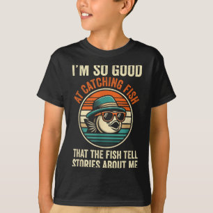 Grappig Vissend Vis Visser B gr T-shirt
