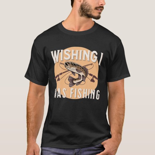 Grappig Vissende dat ik buiten Gevist ben T-shirt (Voorkant)