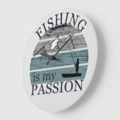 Grappig visserij gezegde grote klok (Hoek)