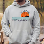 Grappig visserij gezegde hoodie