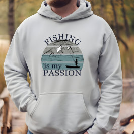Grappig visserij gezegde hoodie