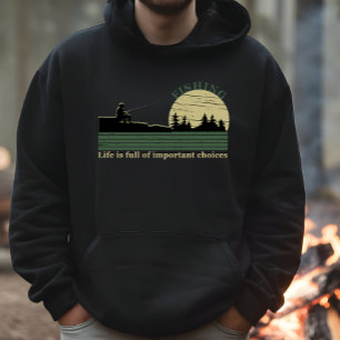 Grappig visserij gezegde hoodie