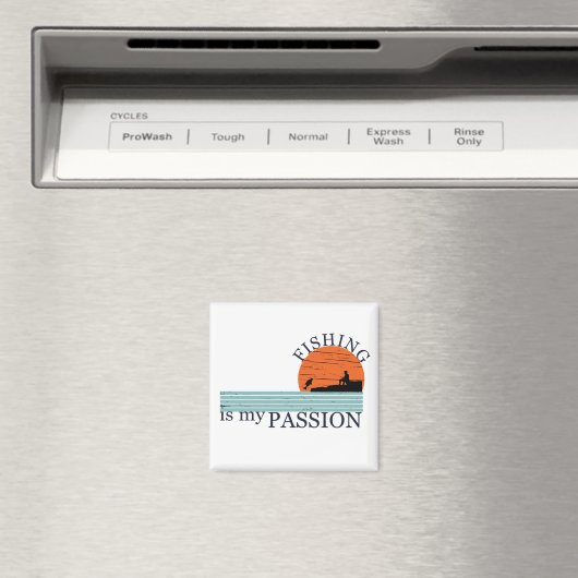 Grappig visserij gezegde magneet (Insitu (Vaatwasser))