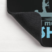 Grappig visserij gezegde muismat (Hoek)