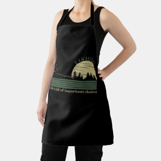 Grappig visserij gezegde schort (Insitu)