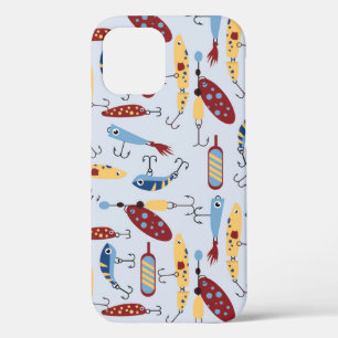 Grappig visserijpatroon voor de visliefhebber Case-Mate iPhone case