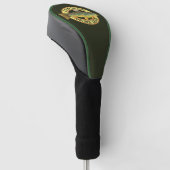 Grappig Vist Woorden voor een vissers Golfheadcover (Schuin)