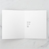 Grappig visverhaal na Wenskaart Kaart (Binnen)