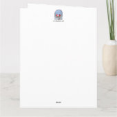 Grappig visverhaal na Wenskaart Kaart (Achterkant)