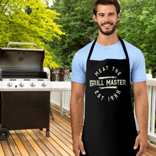 Grappig Vlees De Grill Master Schort