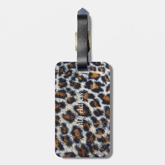 grappig, vloeiend papier, origineel bagagelabel (Achterkant verticaal)