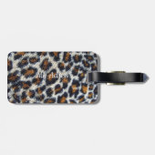 grappig, vloeiend papier, origineel bagagelabel (Achterkant horizontaal)