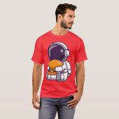 grappig voedsel retro t-shirt (Voorkant volledig)