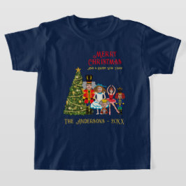 Grappig Voeg je gezicht Notenkraker familie van vi T-shirt