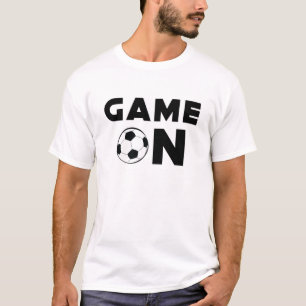 Grappig Voetbal Design T-shirt