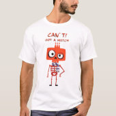 Grappig Voetbal Fan Skeleton | Kan niet. Ik heb ee T-shirt (Voorkant)