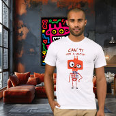 Grappig Voetbal Fan Skeleton | Kan niet. Ik heb ee T-shirt