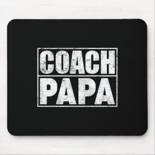 Grappig Voetbal Football Basketbal Coach Papa Vade Muismat