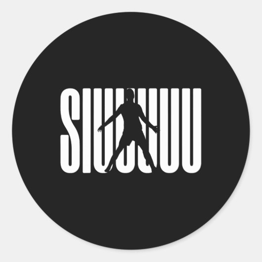 Grappig Voetbal Football Jongens Mannen Vrouwen Vo Ronde Sticker (Voorkant)