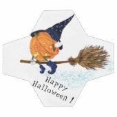 Grappig Voetbal Halloween Heksenpompoen Vliegen (Enkel)