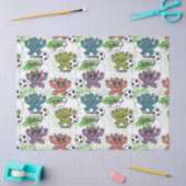 Grappig Voetbal Monsters Kinderen Patroon Tissuepapier (Craft)