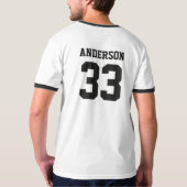 Grappig Voetbal Papa T-shirt Nacho Gemiddeld Voetb (Achterkant)