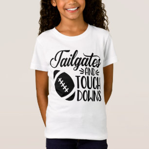 Grappig Voetbal Tshirt Tailgates En Touchdowns
